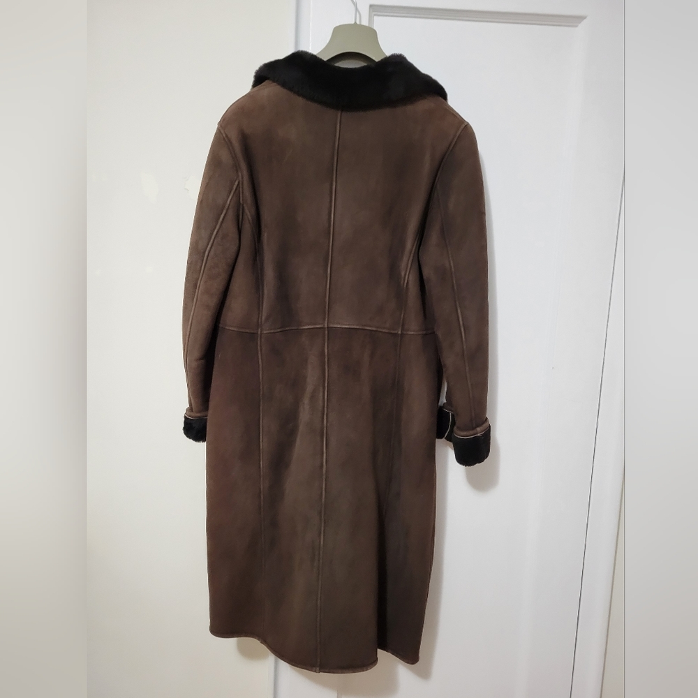 J Crew Vintage Sherling Coat - Picture 2 of 7